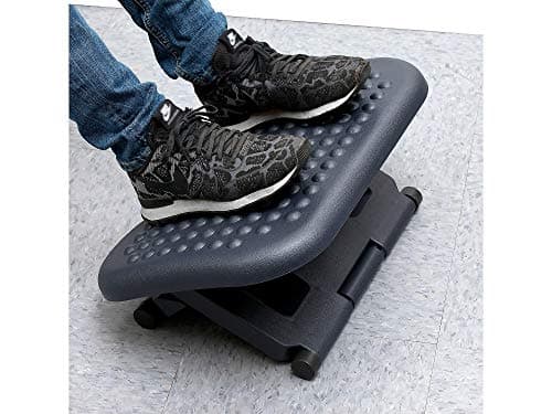 Mind Reader Adjustable Height Ergonomic Foot Rest thumbnail 2