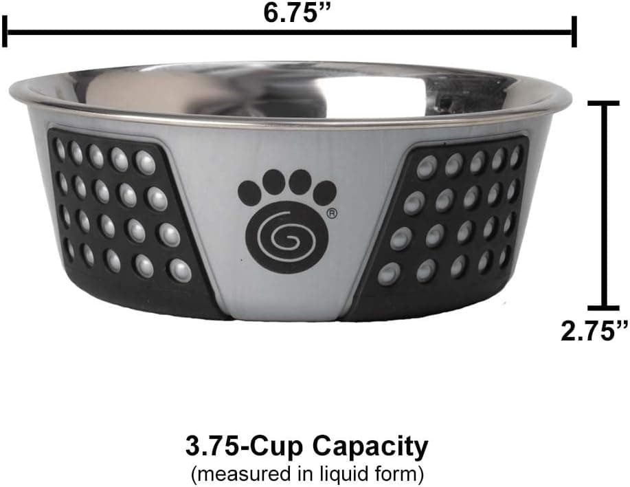 PetRageous Fiji Stainless Steel Dog Bowl thumbnail 5