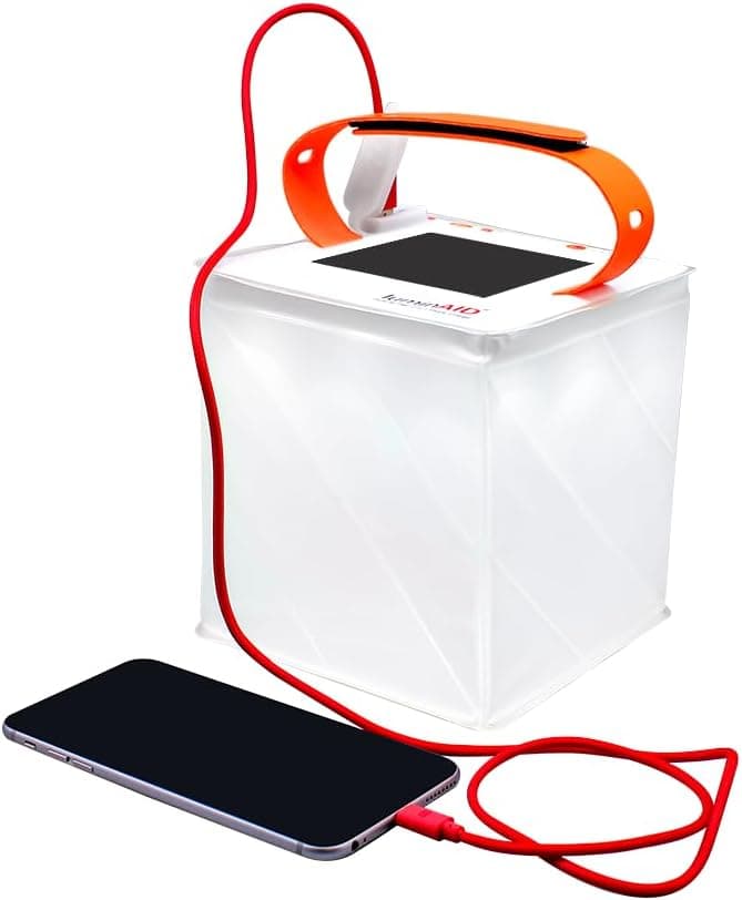 LuminAID PackLite Max 2-in-1 Solar Lantern & Phone Charger - image 1