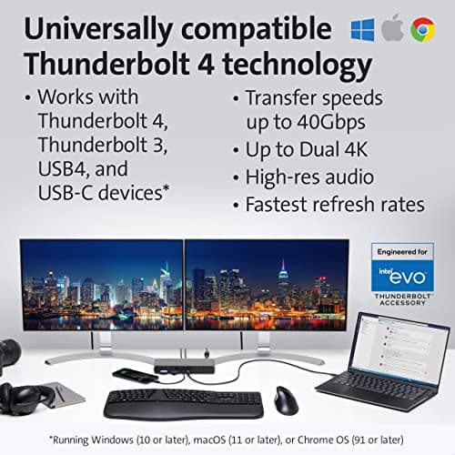 Kensington SD5780T Triple 4K Dock thumbnail 2