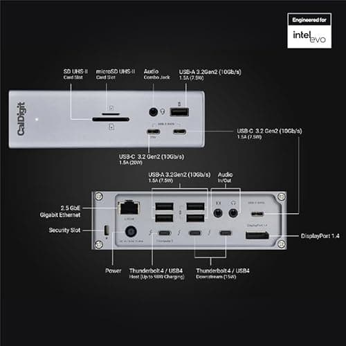 CalDigit TS4 Thunderbolt 4 Dock thumbnail 2