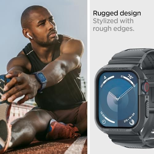 Spigen Rugged Armor Pro Apple Watch Bumper Case thumbnail 5
