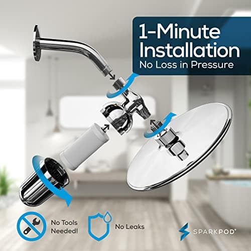 SparkPod Ultra Shower Filter (150-Stage) thumbnail 3