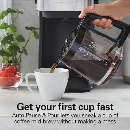 Hamilton Beach 46310 Programmable Coffee Maker thumbnail 4