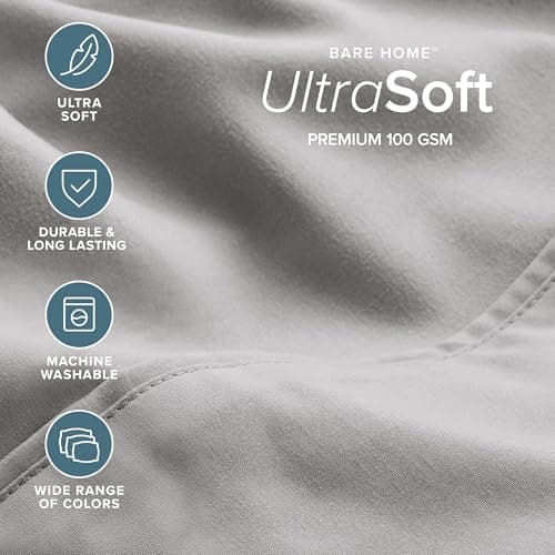 Bare Home Twin XL Sheet Set (Premium 1800) thumbnail 3