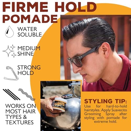Suavecito Pomade Strong Hold (Original Hold) thumbnail 5