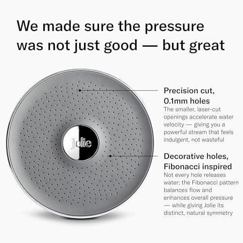 Jolie Filtered Showerhead (Brushed Steel) thumbnail 4