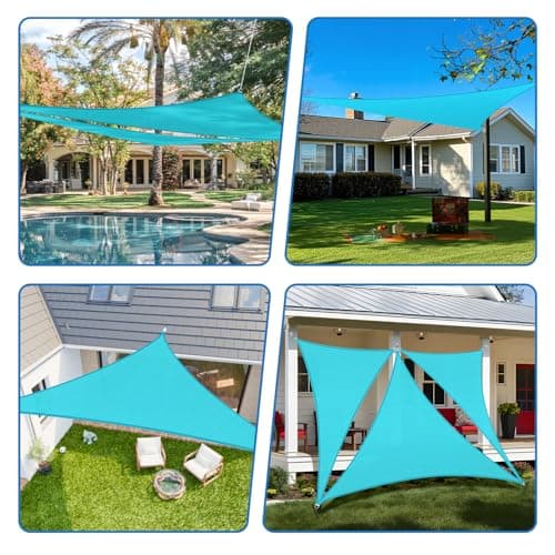 TANG Sunshades Depot 10' x 10' x 14' Right Triangle Sun Shade Sail thumbnail 2