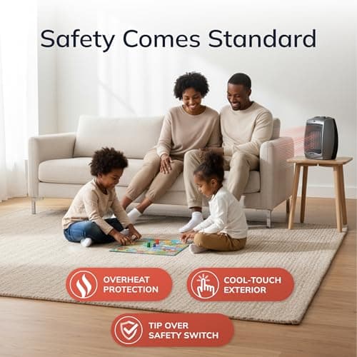 Lasko 754200 Ceramic Portable Space Heater thumbnail 4