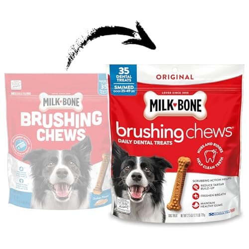 Milk-Bone Original Brushing Chews Daily Dental Dog Treats, Mini (65 ct.) thumbnail 3