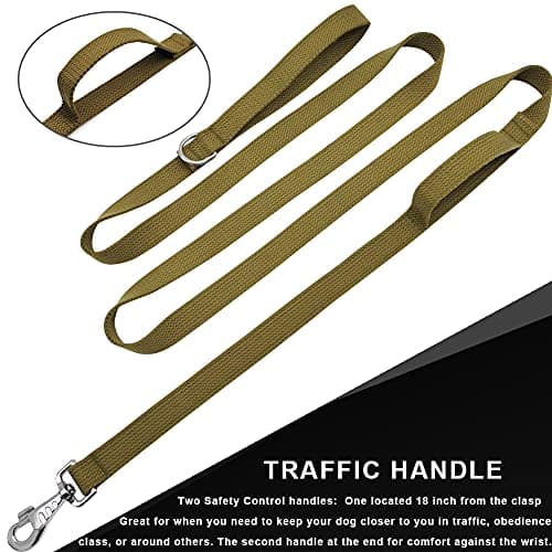 Primal Pet Gear Dog Leash 8ft Dual Handle thumbnail 5