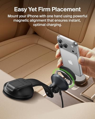Belkin BoostCharge Magnetic Dash & Windshield Mount thumbnail 4