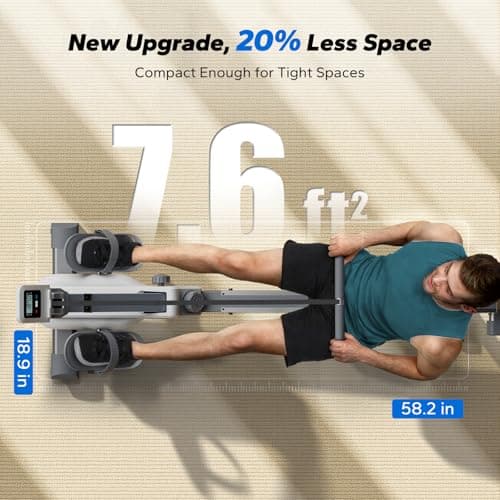 MERACH Magnetic Rowing Machine R25 Foldable thumbnail 3