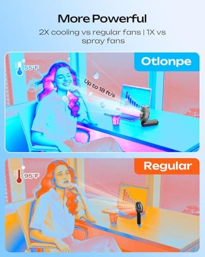 Misty Mate Cool Mist Personal Misting Fan thumbnail 3