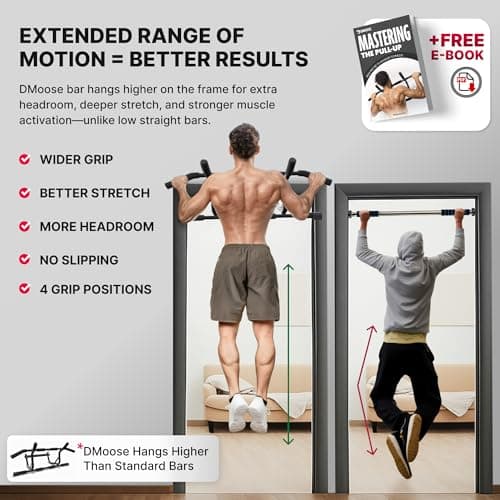 DMoose Pull Up Bar for Doorway thumbnail 3