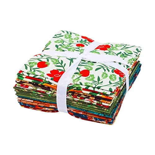 Craftido 100% Cotton Fat Quarter Bundle (10 Pieces, 18" x 21") thumbnail 4