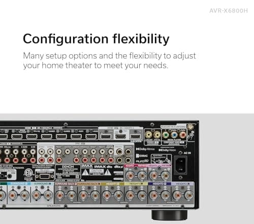 Denon AVR-X6800H 11.4-Channel 8K AV Receiver thumbnail 4