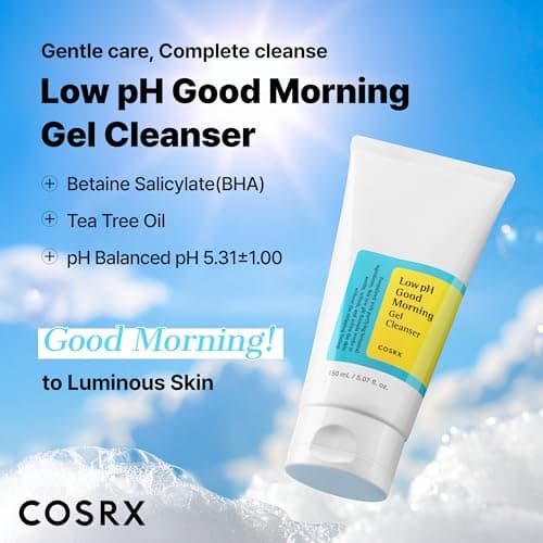 COSRX Low pH Good Morning Gel Cleanser thumbnail 2
