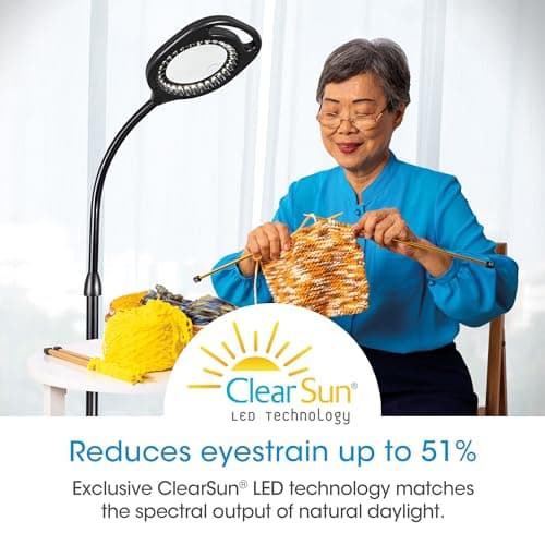 OttLite LED 2-in-1 Sewing Machine Light with Magnifier thumbnail 3