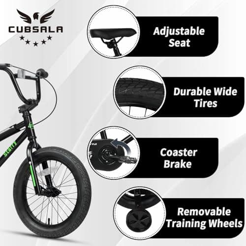 cubsala BMX Style Kids Bike 16-Inch thumbnail 3