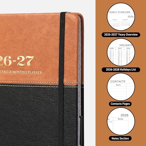 Planner 2026-2027 - Weekly Monthly Planner 2026-2027, 6.1'' x 8.3'' thumbnail 2