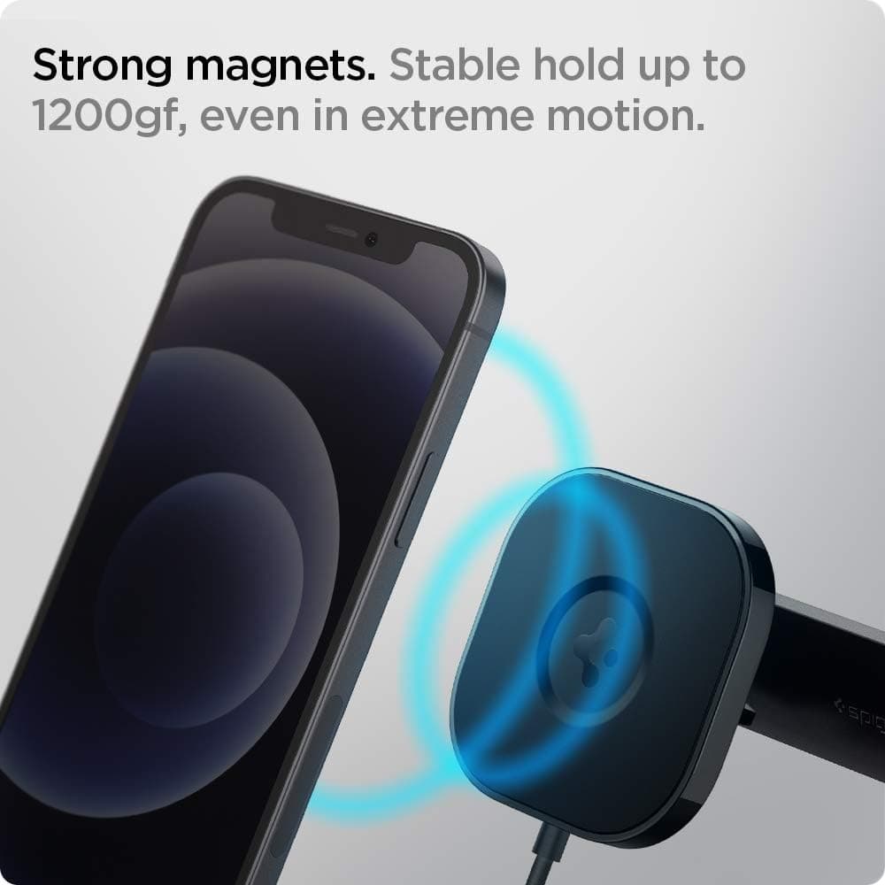 Spigen OneTap Pro MagFit Wireless Charger Air Vent Mount thumbnail 5