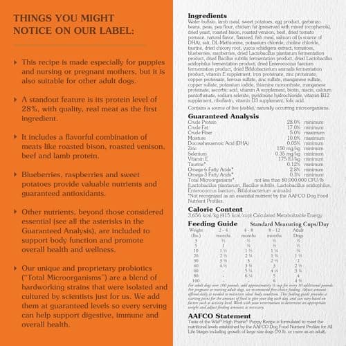 Taste of the Wild High Prairie Puppy Formula thumbnail 3