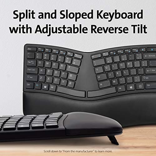 Kensington Pro Fit Ergo Wireless Keyboard thumbnail 3