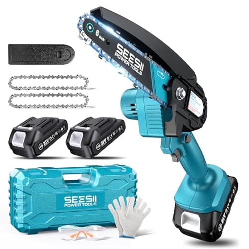 SeeSii 6-Inch Cordless Mini Chainsaw 21V - image 1