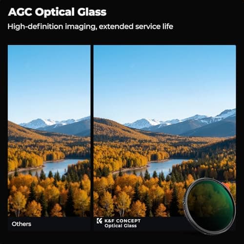 K&F Concept 77mm Nano-X Variable ND2-ND400 Filter thumbnail 4