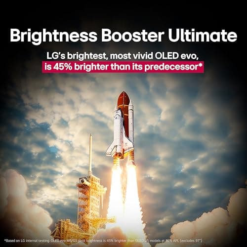 LG 77-Inch Class OLED evo AI 4K G5 Series Smart TV w/Dolby Atmos, Dolby Vision, HDR10, Filmmaker Mode, Wow Orchestra (OLED77G5WUA, 2025) thumbnail 5