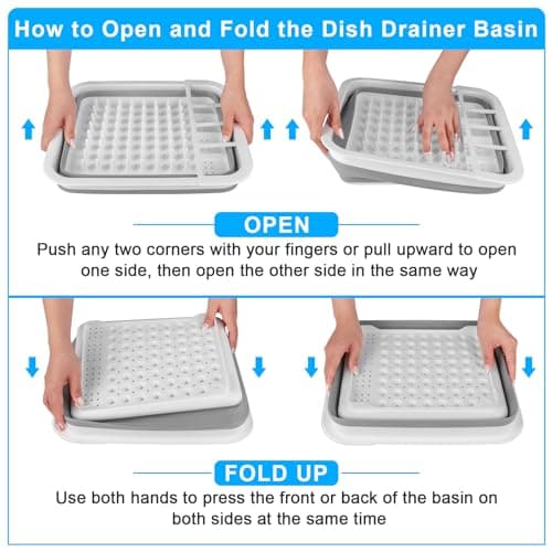 Rubbermaid Collapsible Dish Drying Rack thumbnail 3