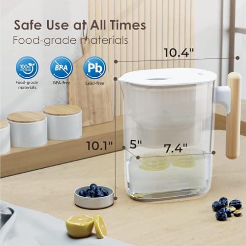 Waterdrop Chubby Water Filter Pitcher (10-Cup) thumbnail 3