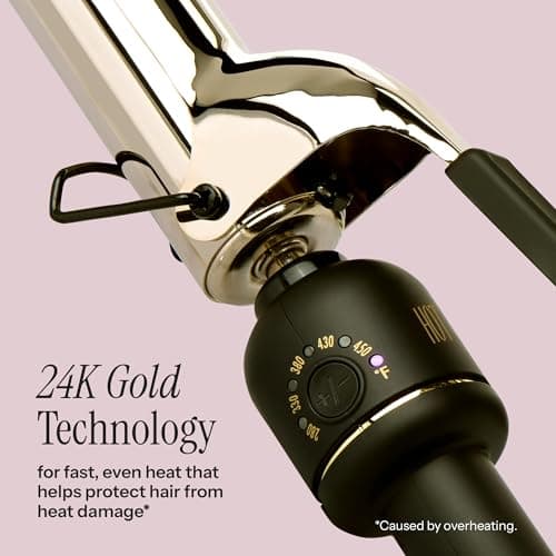 Hot Tools Pro Artist 24K Gold Curling Iron 1.25" thumbnail 2