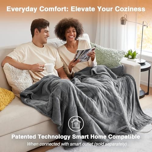 Beautyrest Heated Plush to Berber Blanket thumbnail 3