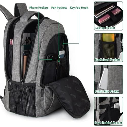 Matein Travel Laptop Backpack thumbnail 5
