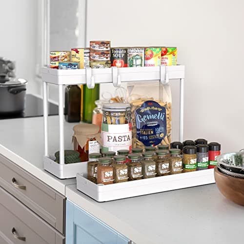 Simple Houseware 3-Tier Slim Rolling Cart w/Handle 5.5" Wx27.5 H thumbnail 4