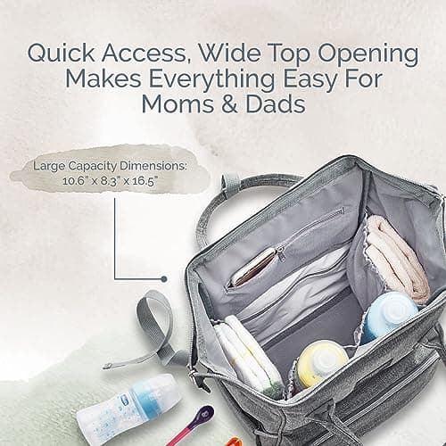 KiddyCare Diaper Bag Backpack thumbnail 5