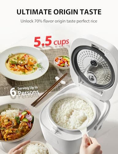 Panasonic SR-DF101 5-Cup Fuzzy Logic Rice Cooker thumbnail 2