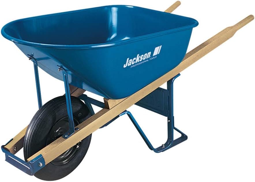 Jackson M6T22 6-Cubic Foot Contractor Wheelbarrow - image 1