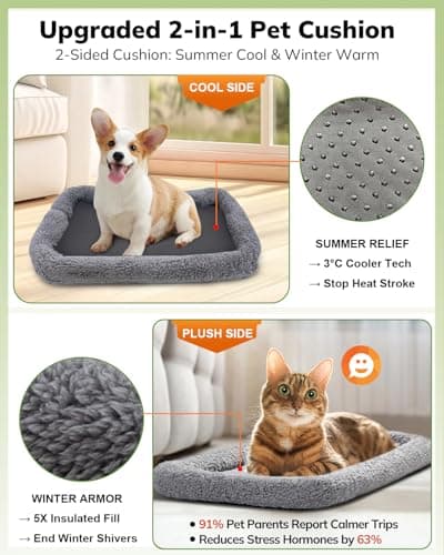 Morpilot Portable Cat Carrier with Expandable Space thumbnail 2