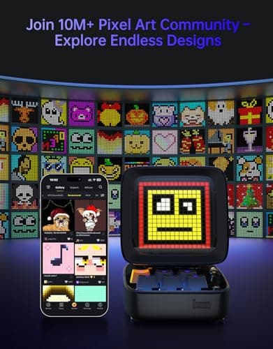 Divoom Ditoo Retro Pixel Art Bluetooth Speaker thumbnail 5