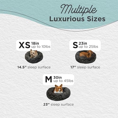 Best Friends by Sheri Original Calming Donut Cat Bed thumbnail 4