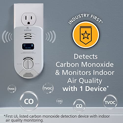 Kidde Smart Smoke & CO Detector with Air Quality Monitor (Hardwired) thumbnail 2
