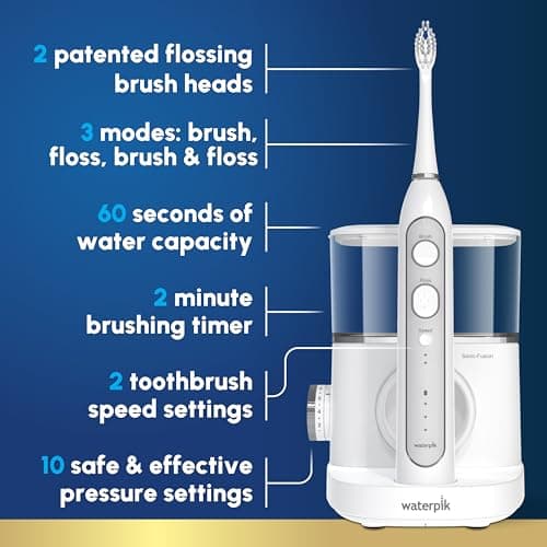 Waterpik Sonic-Fusion 2.0 Professional Flossing Toothbrush thumbnail 2