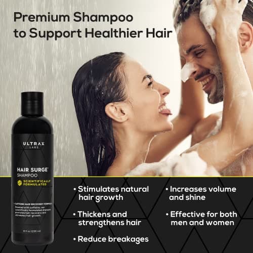 Ultrax Labs Hair Surge Caffeine Hair Growth Shampoo thumbnail 2