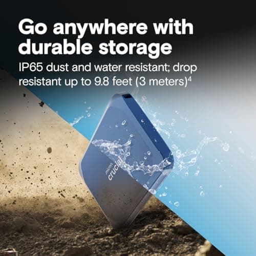 Crucial X9 Pro Portable SSD 2TB thumbnail 4