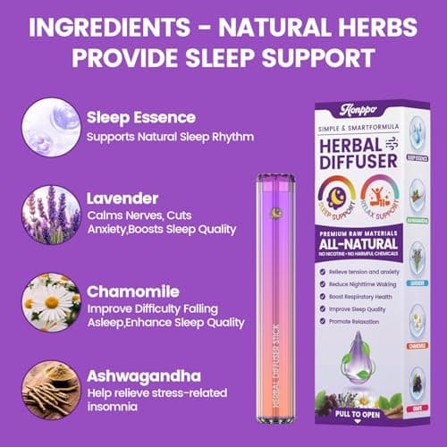 Honppo Herbal Diffuser Pen with Lavender and Chamomile thumbnail 2