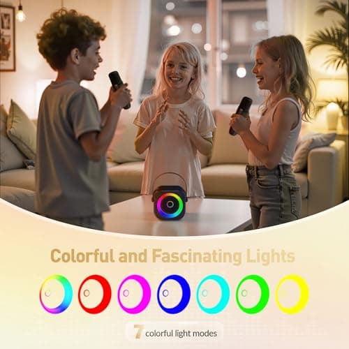 TONOR Mini Karaoke Machine for Kids thumbnail 4