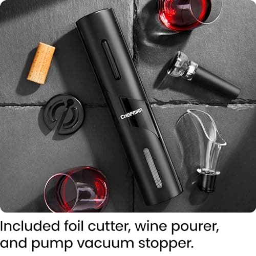 Chefman Electric Wine Opener Set thumbnail 4